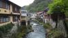 Lovely Yunotsuru Onsen on the banks of the Atamaishi River.